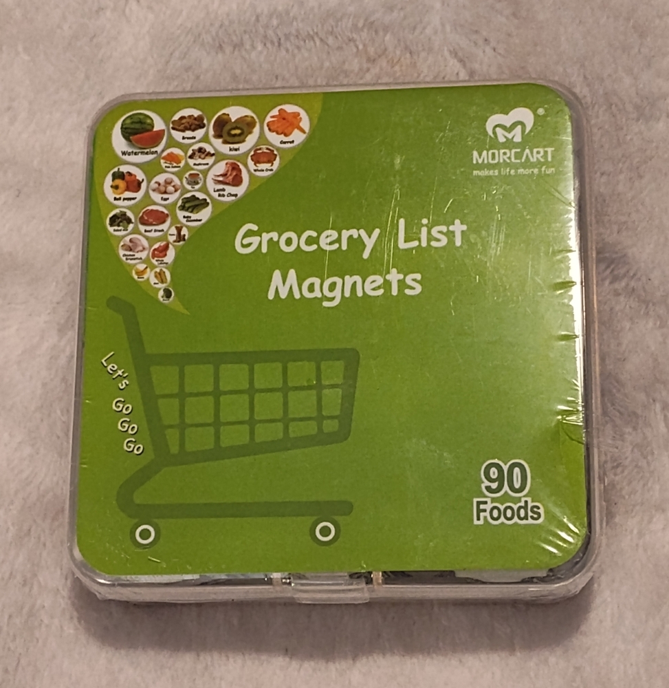 NEW!! 90pc Grocery List Magnets